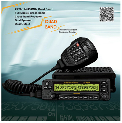 mobile radio model:KG-UV950P with QUAD bands: - Click Image to Close
