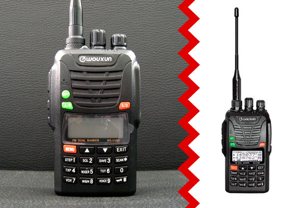 Two Way Radios Amateur Handheld Transceivers WOUXUN KG-UV6D - Click Image to Close